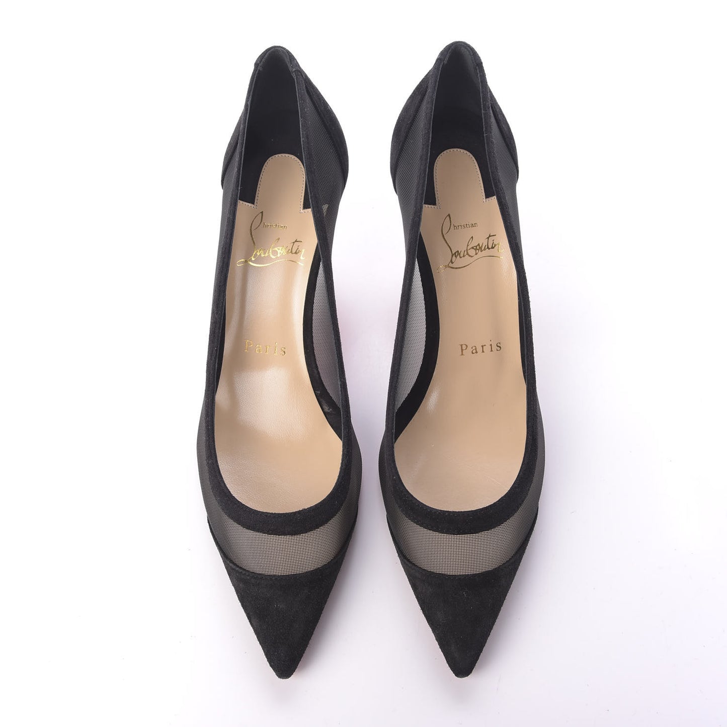 Veau Velours Rete Galativi 70 Pumps 37 Black