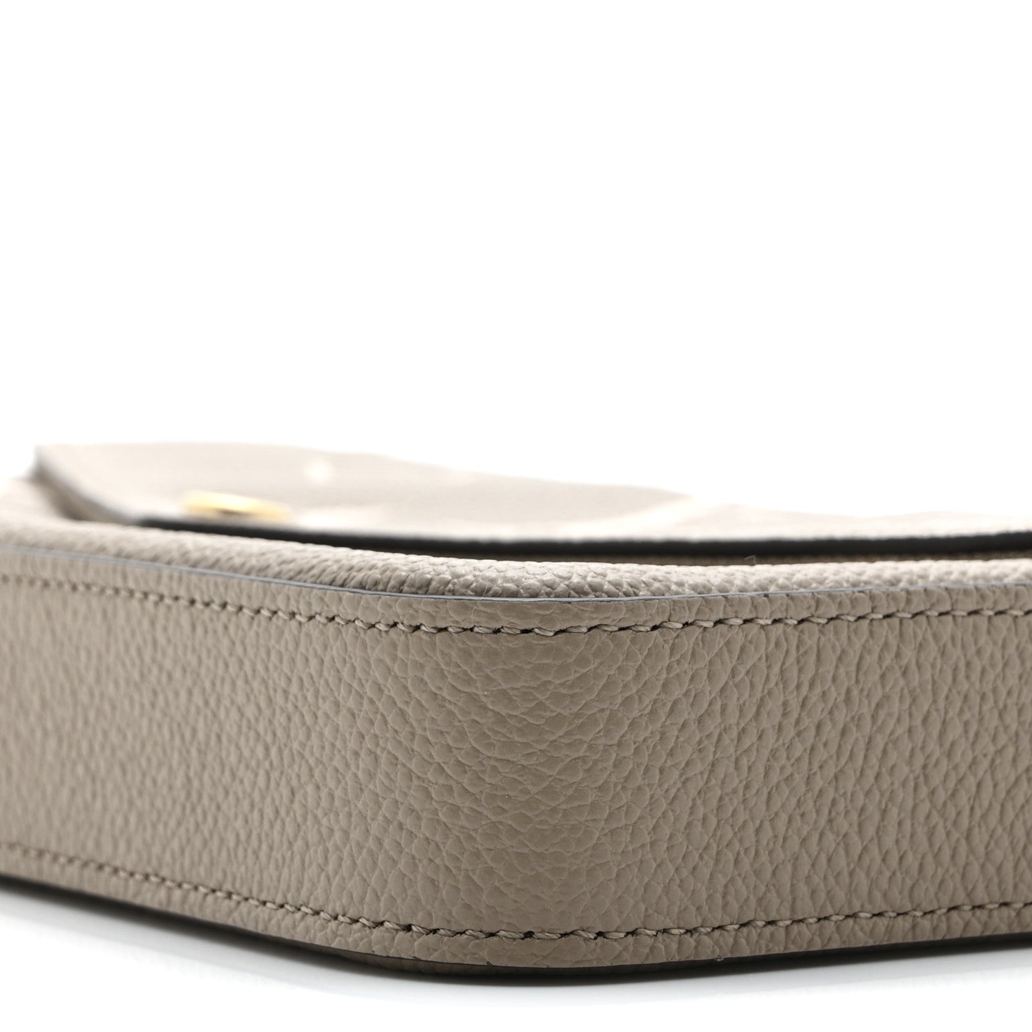 Louis Vuitton Empreinte Monogram Giant Felicie Pochette Tourterelle Creme 10 of 10