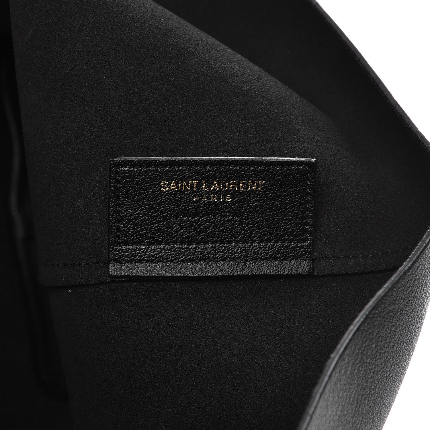 Saint Laurent Calfskin Large Shopping Tote Black 7 of 9