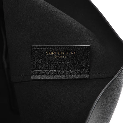 Saint Laurent Calfskin Large Shopping Tote Black 7 of 9