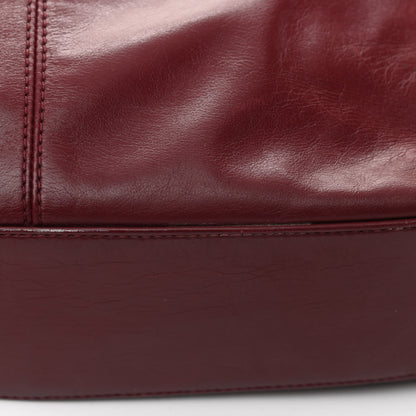 Chanel Calfskin CC Shoulder Bag Red 12 of 14