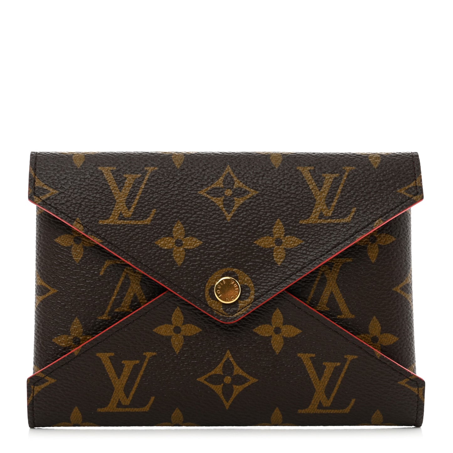 Monogram Medium Kirigami Pochette Insert Coquelicot