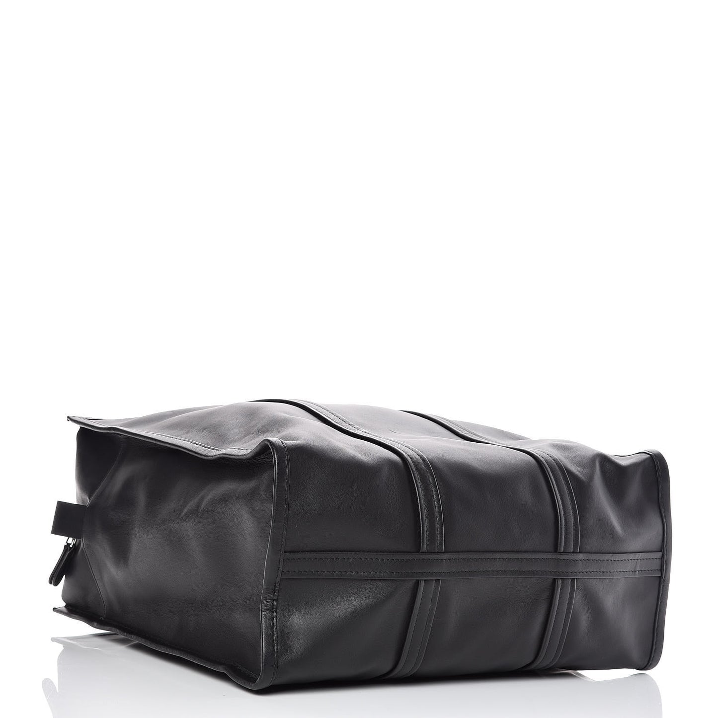 Agneau Medium Bazar Shopper Tote Black
