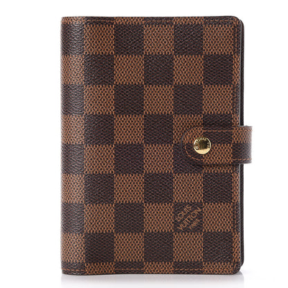 Louis Vuitton Damier Ebene Small Ring Agenda Cover 1 of 7