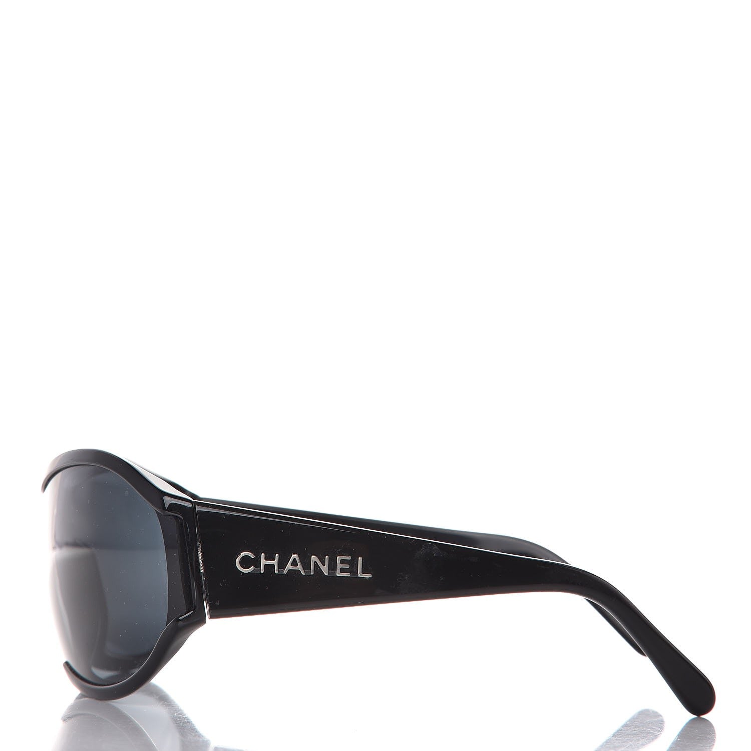 Chanel Logo Sunglasses 6017 Black 3 of 7