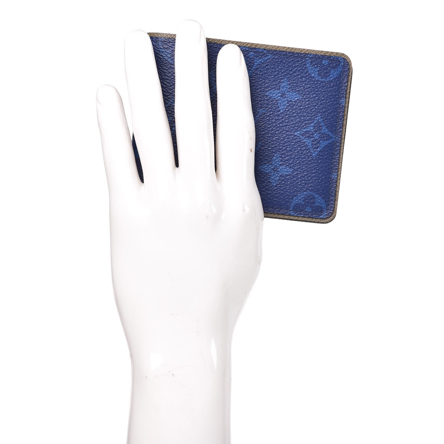 Louis Vuitton Monogram Outdoor Slender Wallet Pacific Blue 2 of 8