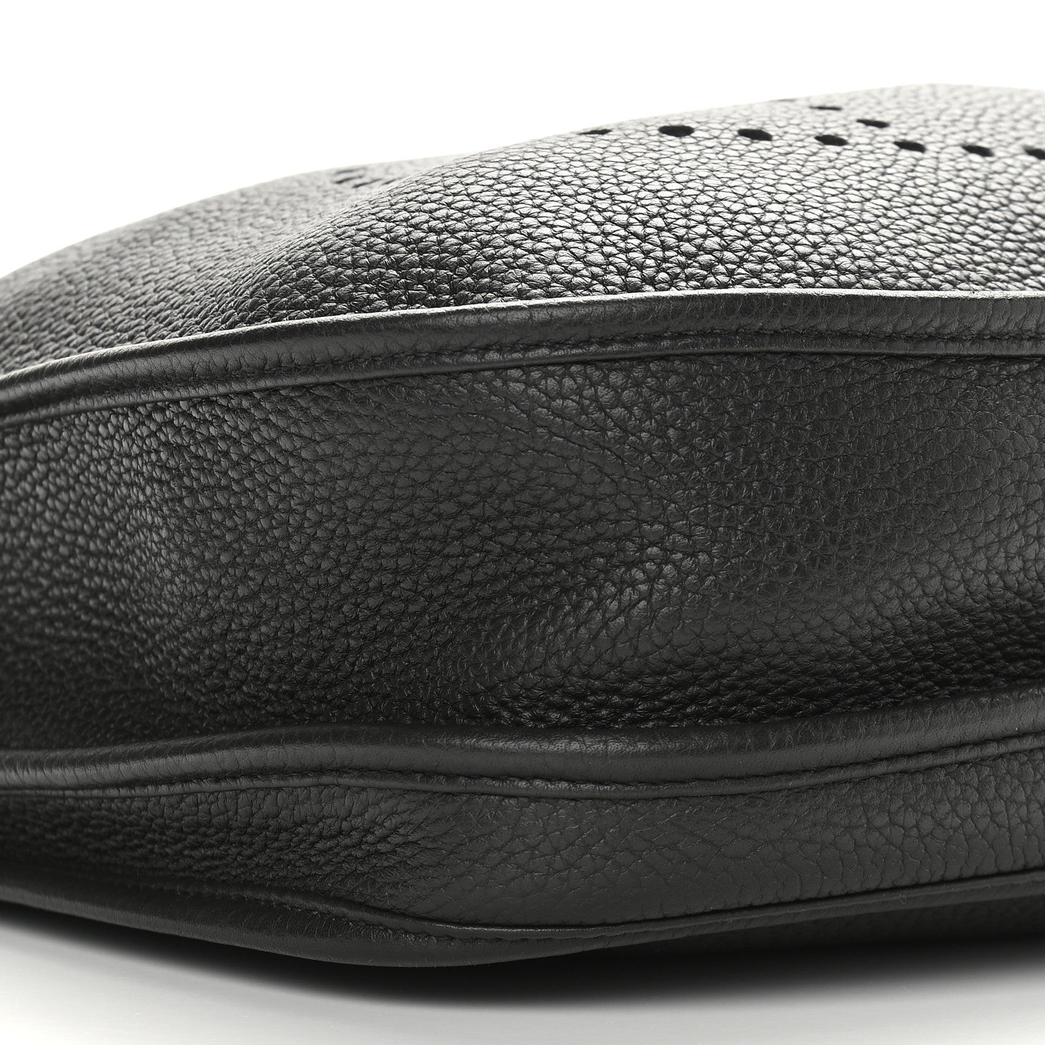 Hermes Taurillon Clemence Evelyne III PM Plomb 9 of 10