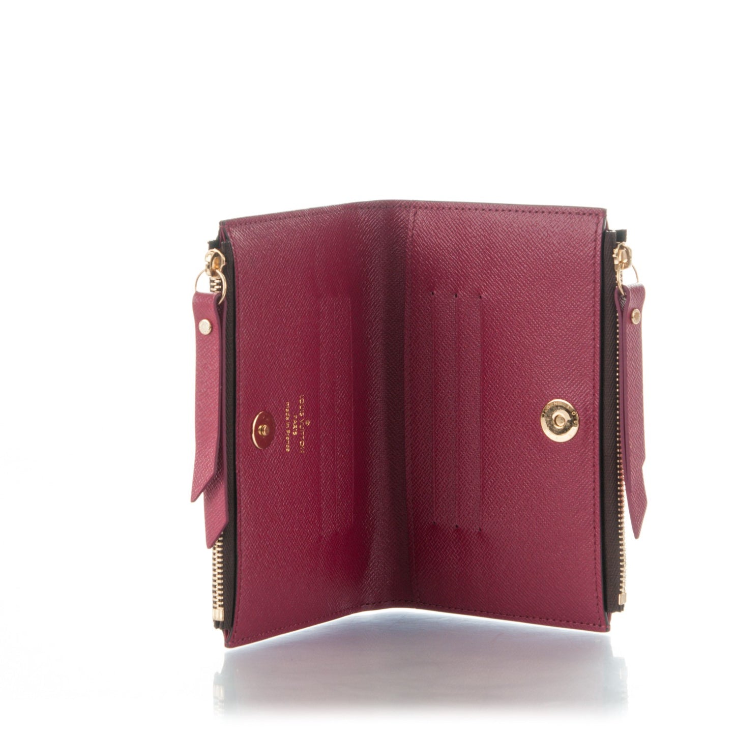 Monogram Adele Compact Wallet Fuchsia