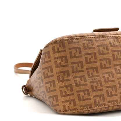 Fendi Zucchino Spalmati Vitello Mini Mama Baguette Gold 9 of 12