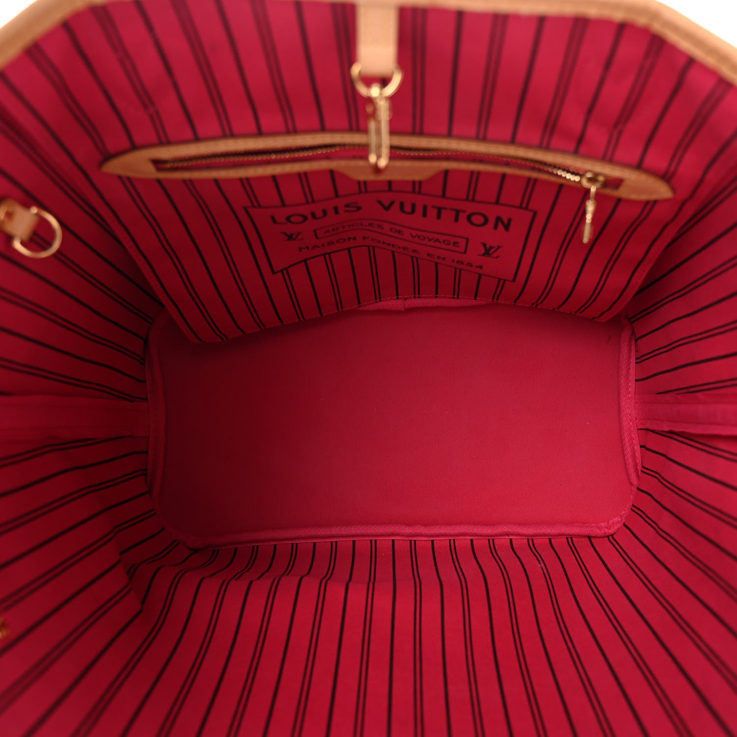 Louis Vuitton Monogram Bay Neverfull MM Rose Ballerine Poppy 6 of 11