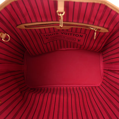 Louis Vuitton Monogram Bay Neverfull MM Rose Ballerine Poppy 6 of 11