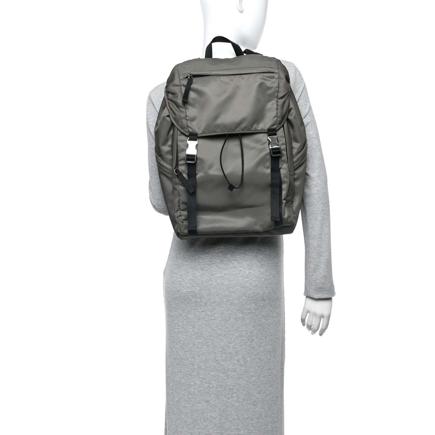 Tessuto Nylon Montagna Double Buckle Backpack Militare