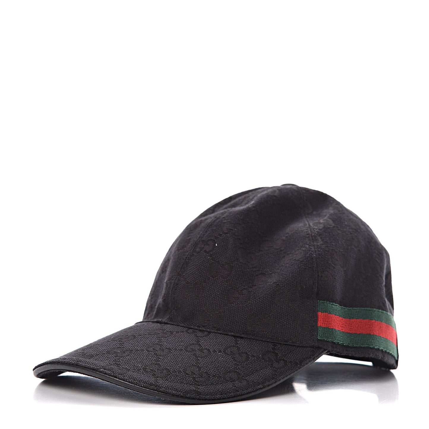 Monogram Web Baseball Hat XS Black