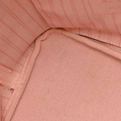 Louis Vuitton Damier Azur Neo Neverfull MM Rose Ballerine 16 of 21