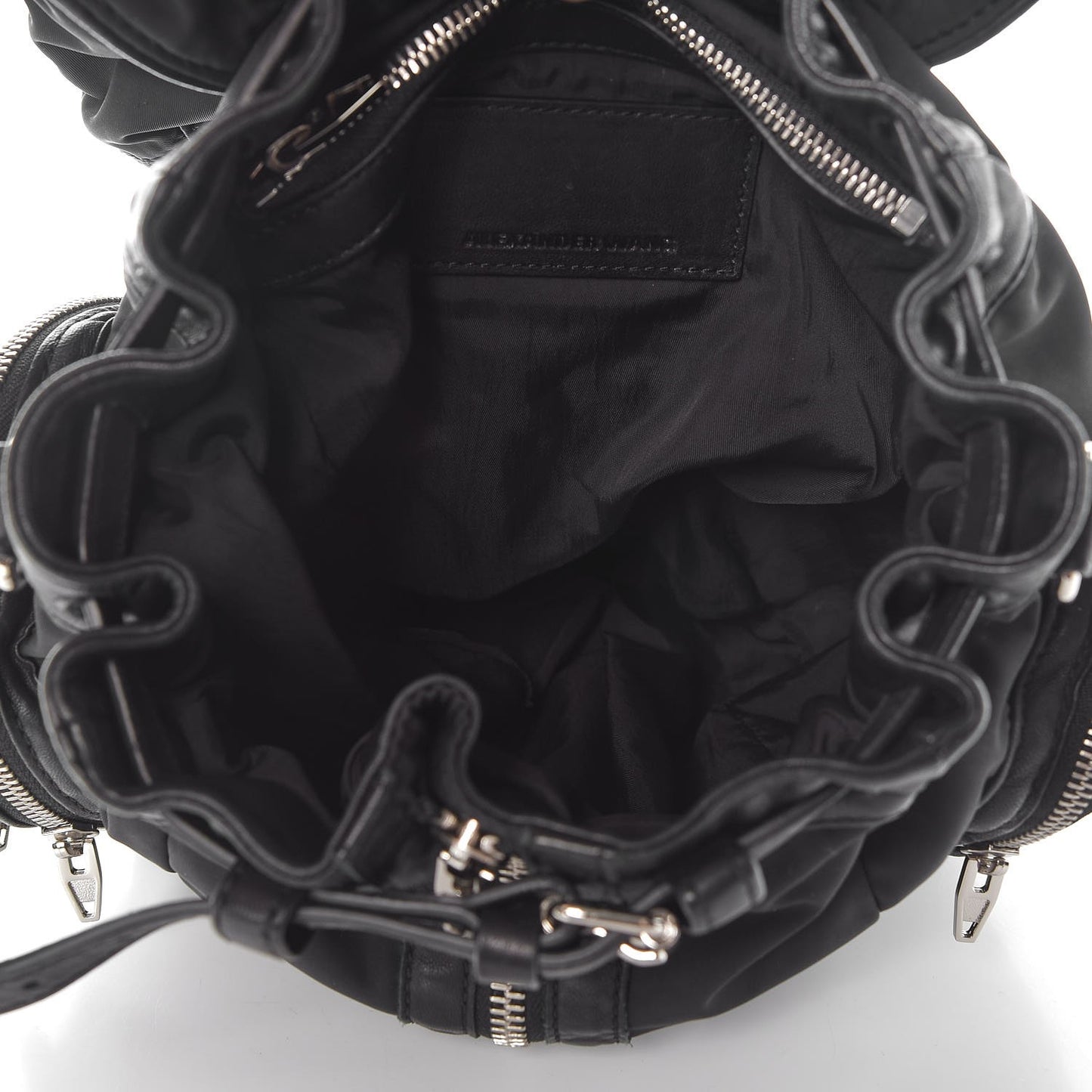 Nappa Nylon Mini Marti Backpack Black
