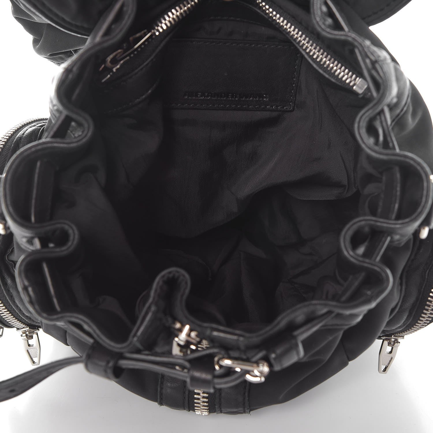 Alexander Wang Nappa Nylon Mini Marti Backpack Black 6 of 12