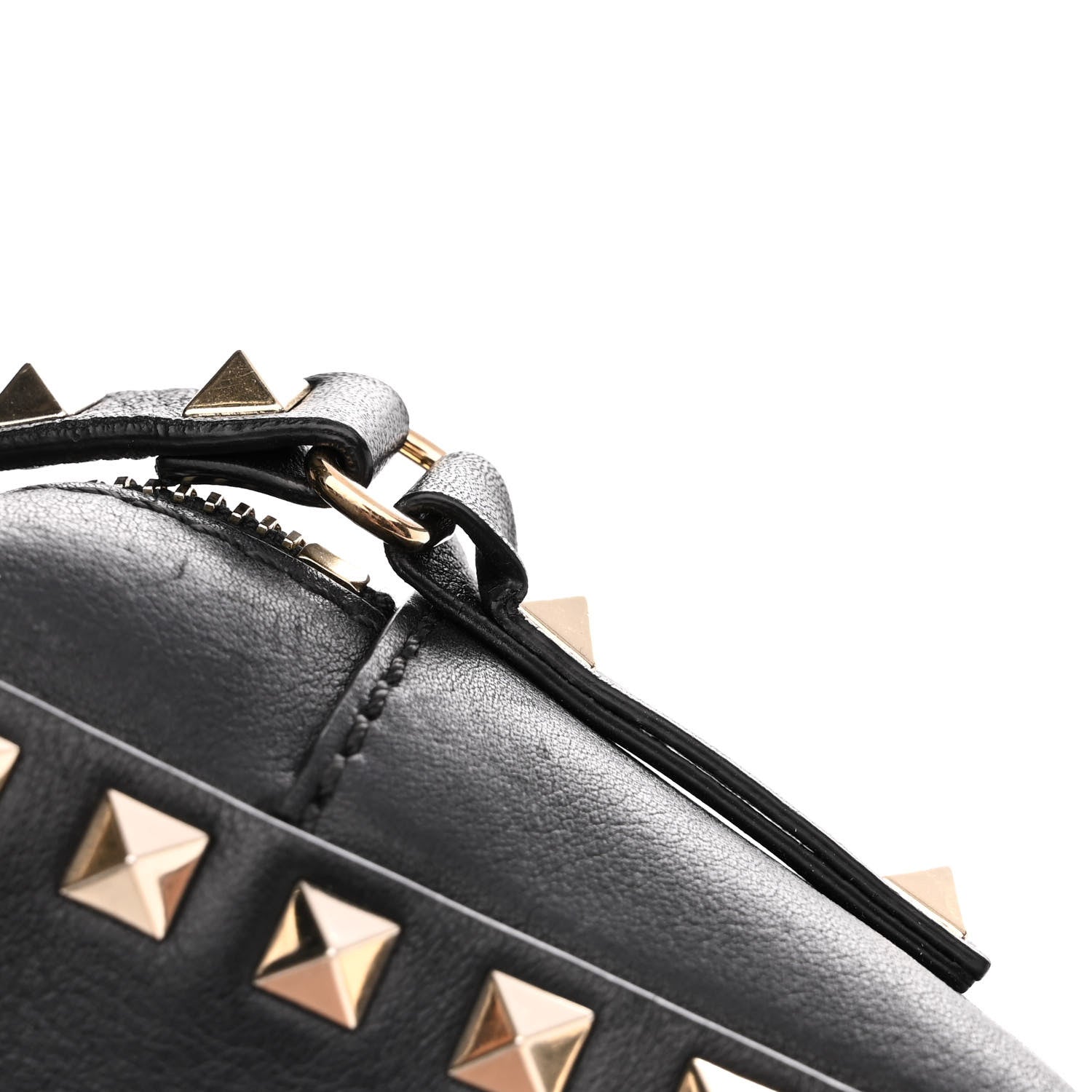 Valentino Garavani Calfskin Rockstud Camera Crossbody Bag 13 of 14