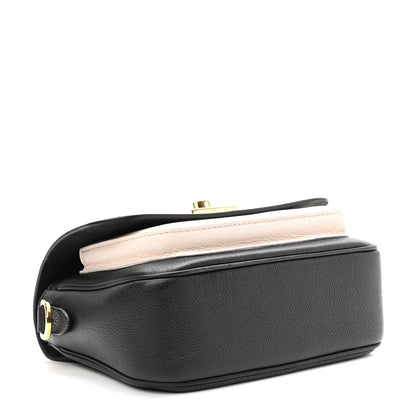 Louis Vuitton Grained Calfskin Lockme Tender Black 4 of 9