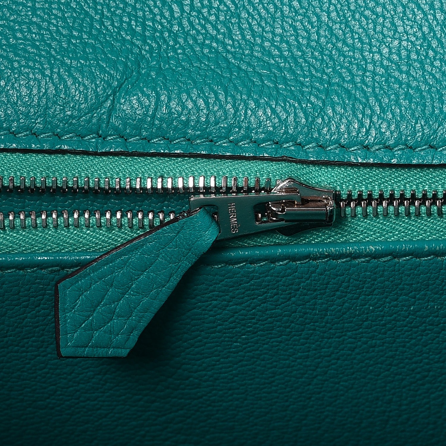 Hermes Taurillon Clemence Birkin 35 Bleu Paon 10 of 23