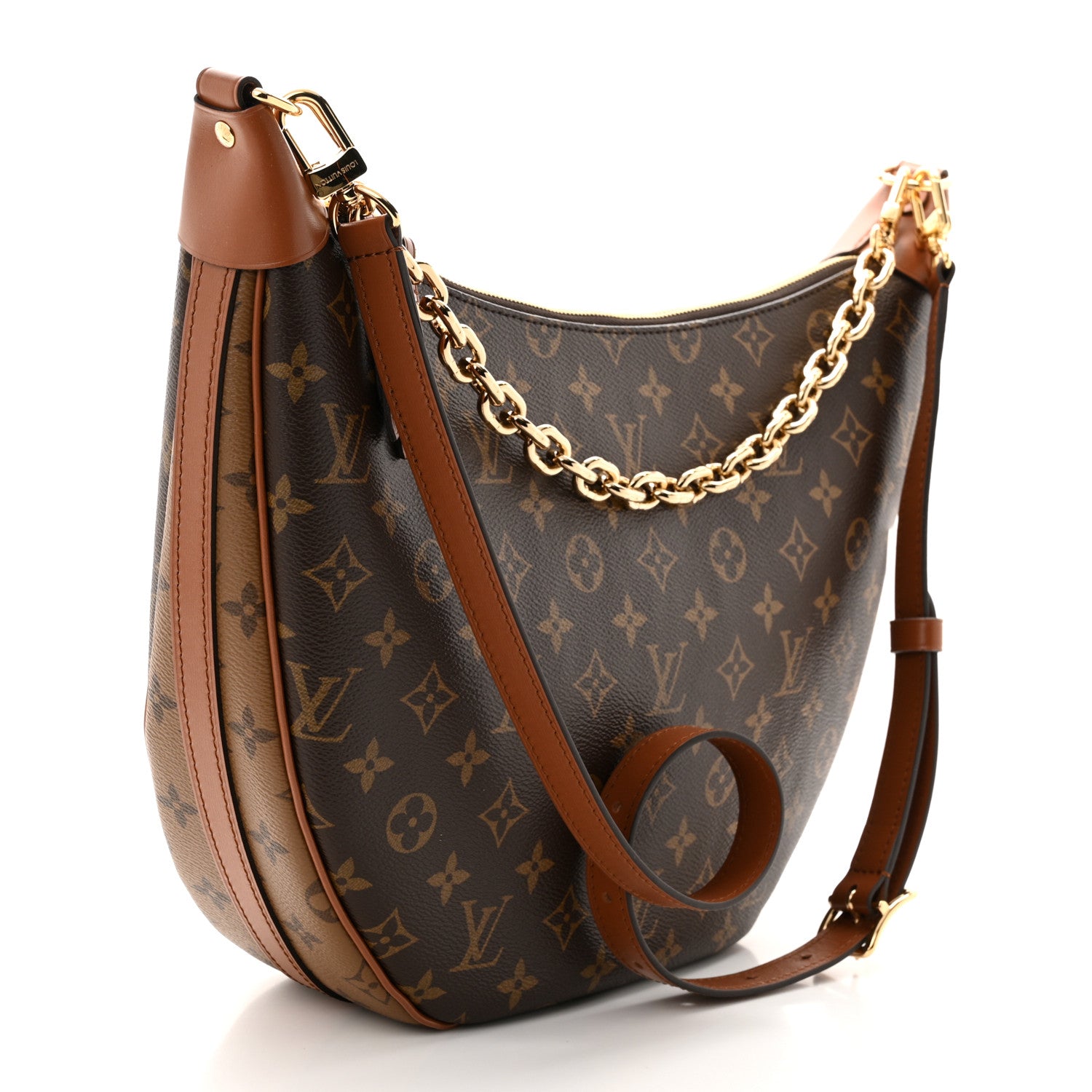 Louis Vuitton Reverse Monogram Loop Hobo 4 of 11