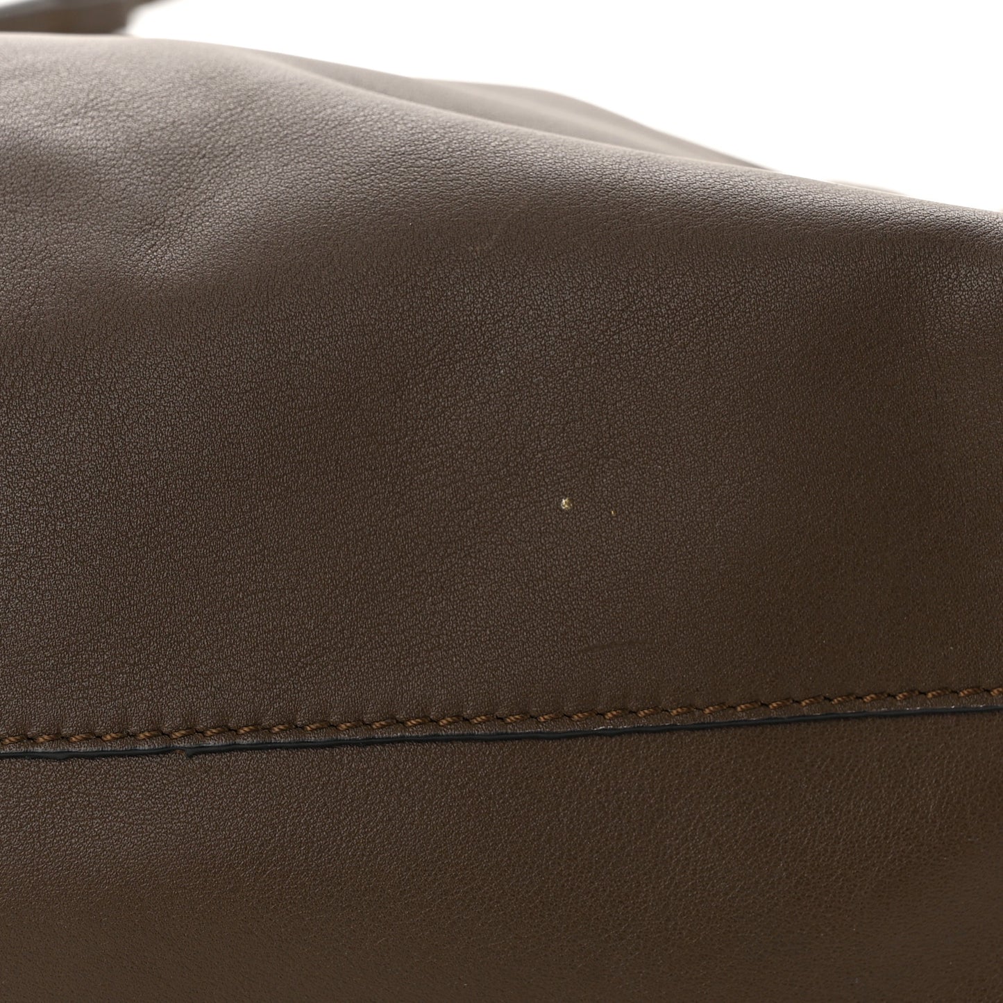 Nappa Medium Flamenco Knot Bag Chocolate
