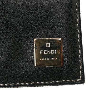 Fendi Zucchino Forever Continental Wallet Navy 6 of 11