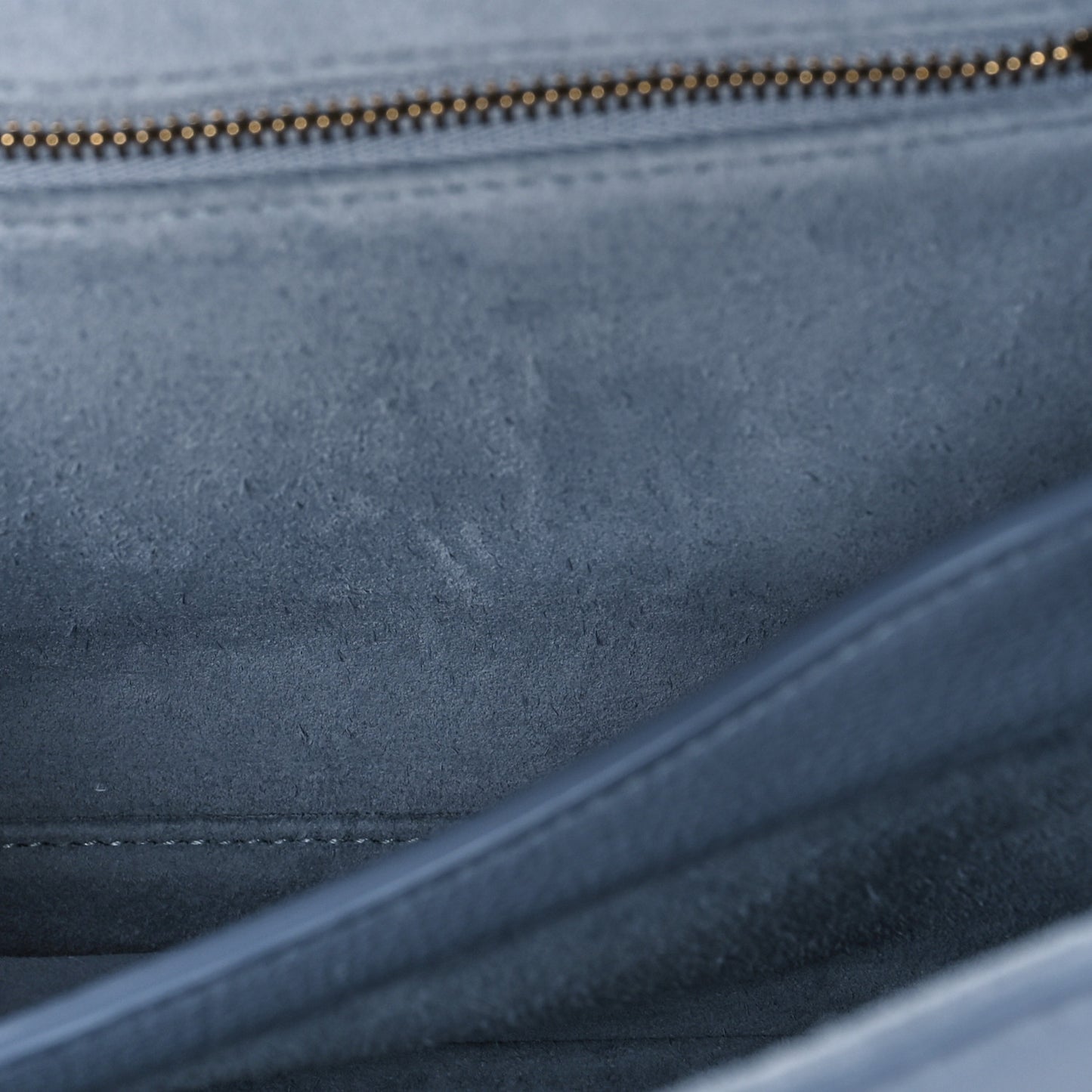 Smooth Calfskin Teen Soft 16 Shoulder Bag Light Grey