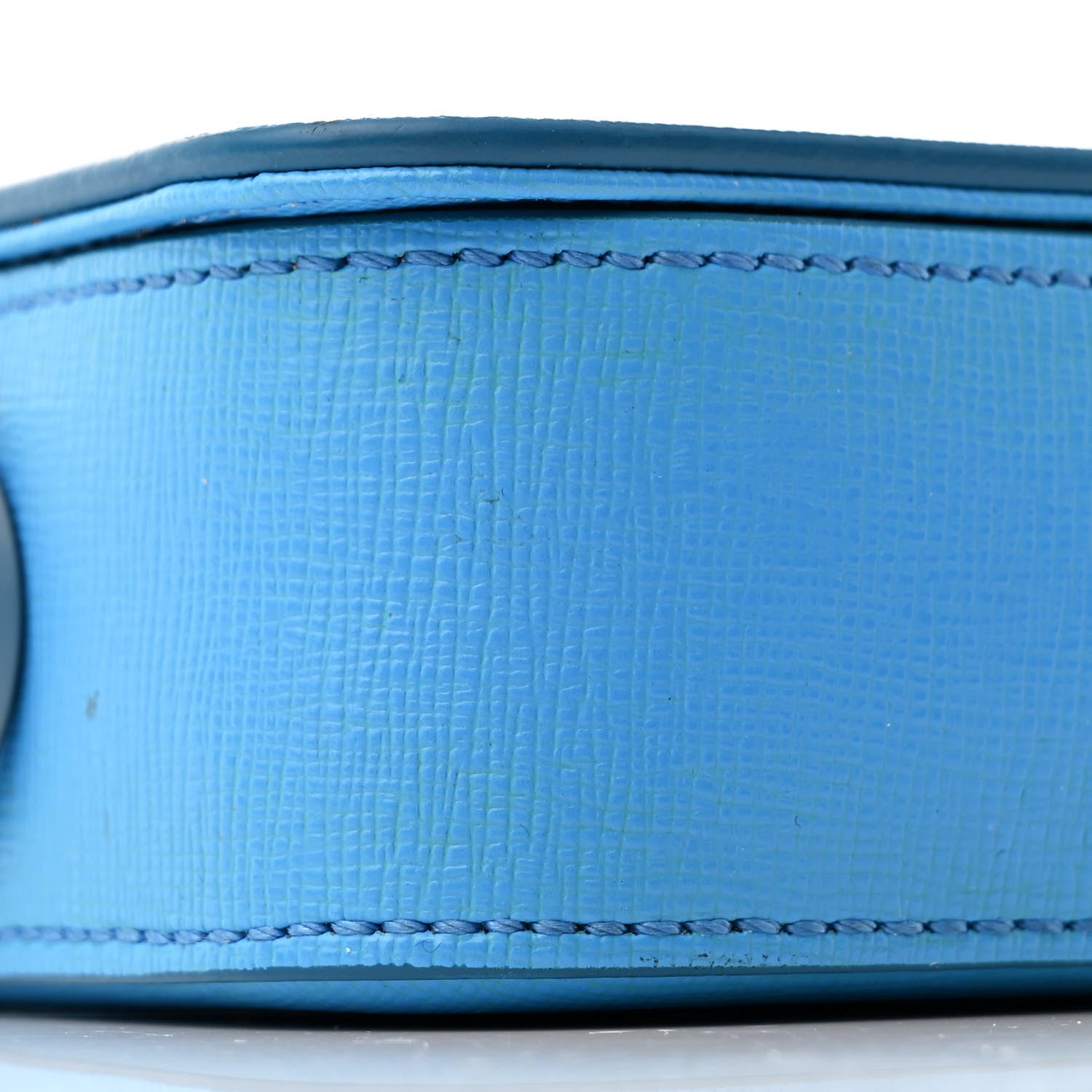 Off-White Saffiano Striped Mini Diag Binder Clip Bag Blue 10 of 18