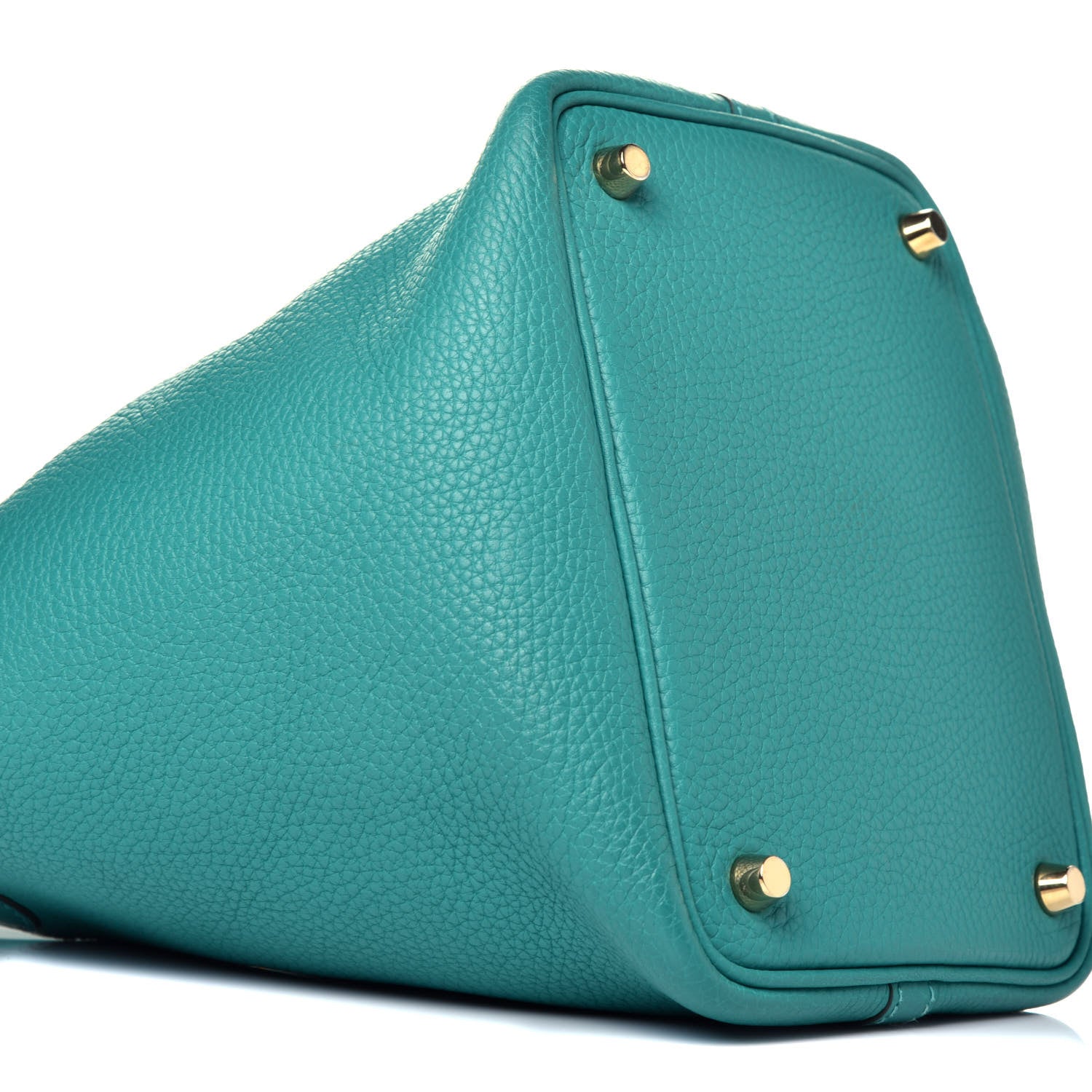 Hermes Taurillon Clemence Picotin Lock 18 PM Bleu Paon 7 of 8