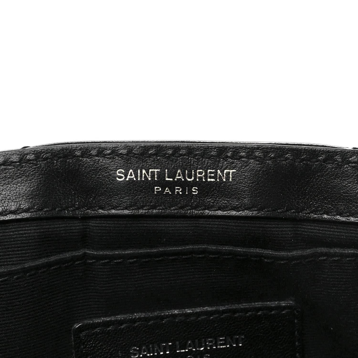 Saint Laurent Calfskin Y Quilted Monogram Loulou Flap Bag Black 6 of 14