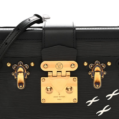Louis Vuitton Epi Petite Malle Black 7 of 11
