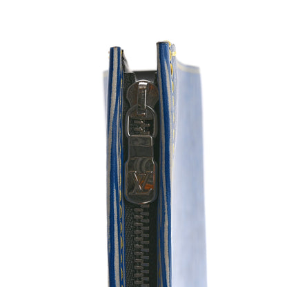 Louis Vuitton Epi Toiletry Pouch 26 Denim Light 8 of 10