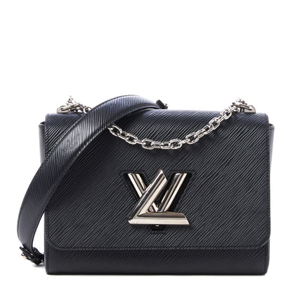 Louis Vuitton Epi Twist Shoulder Bag MM Black 1 of 10