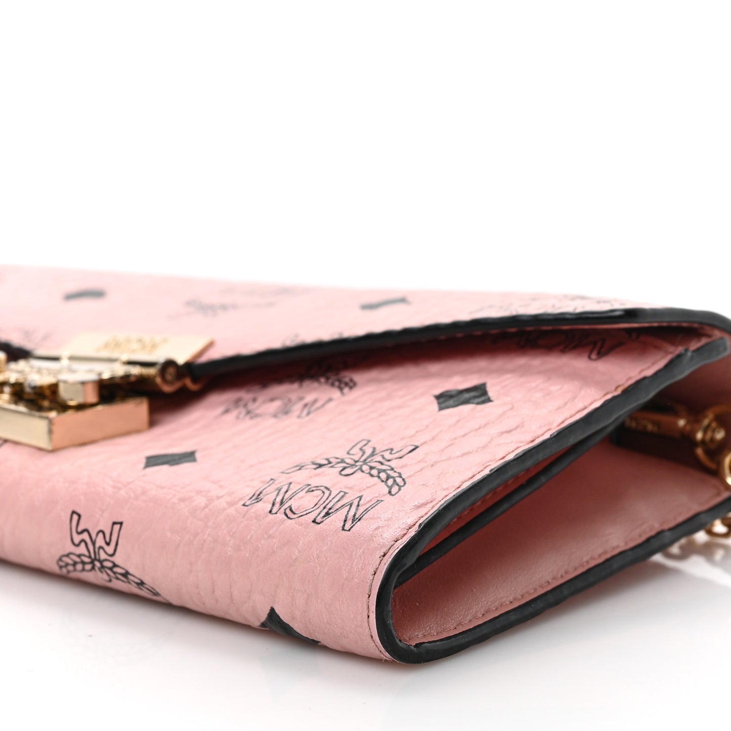 Visetos Large Patricia Wallet On Chain Soft Pink