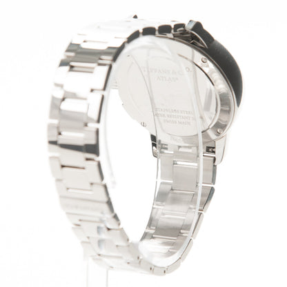 Tiffany Stainless Steel 36mm Atlas Dome Chronograph Quartz Watch 6 of 10