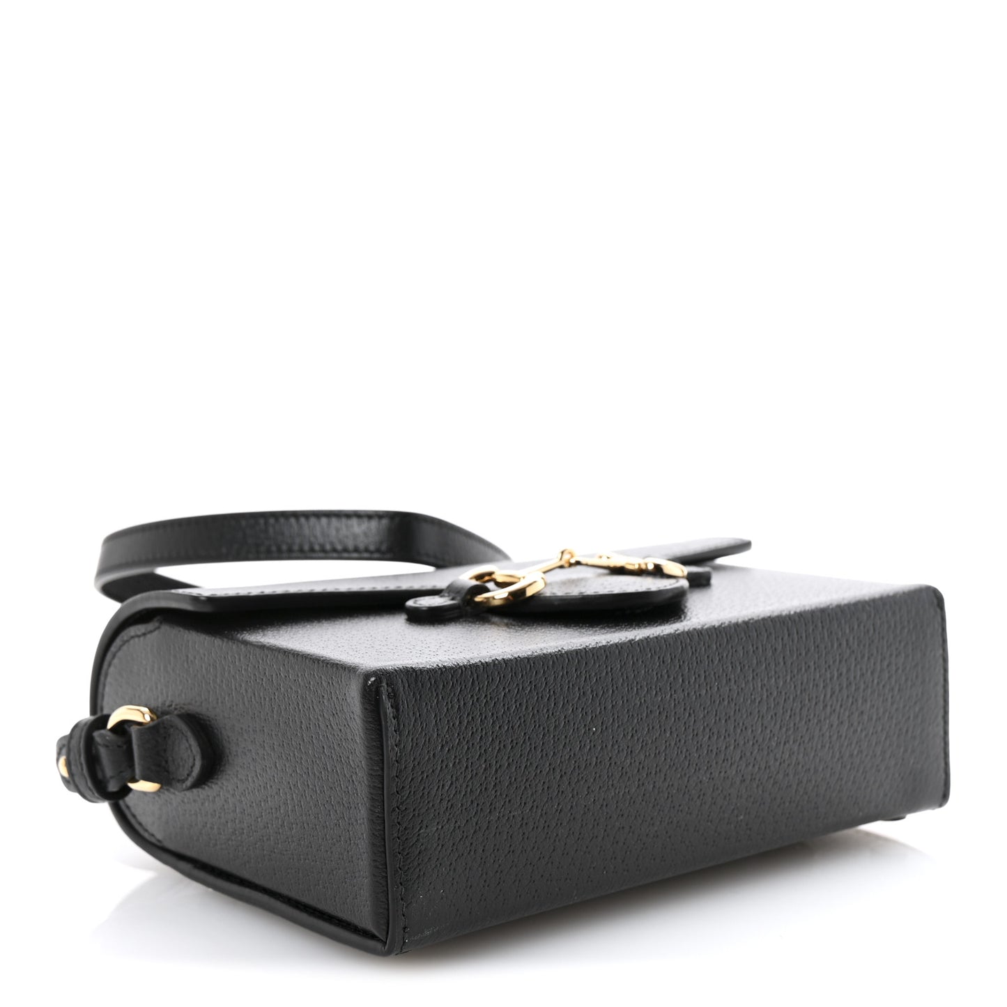 Calfskin Horsebit 1955 Shoulder Bag Black