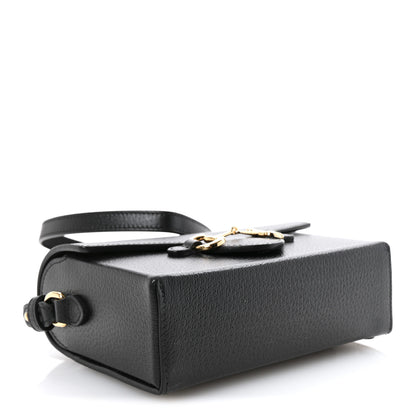 Gucci Calfskin Horsebit 1955 Shoulder Bag Black 4 of 11