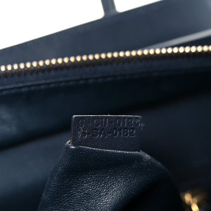 Celine Smooth Calfskin Micro Luggage Navy Blue 7 of 13