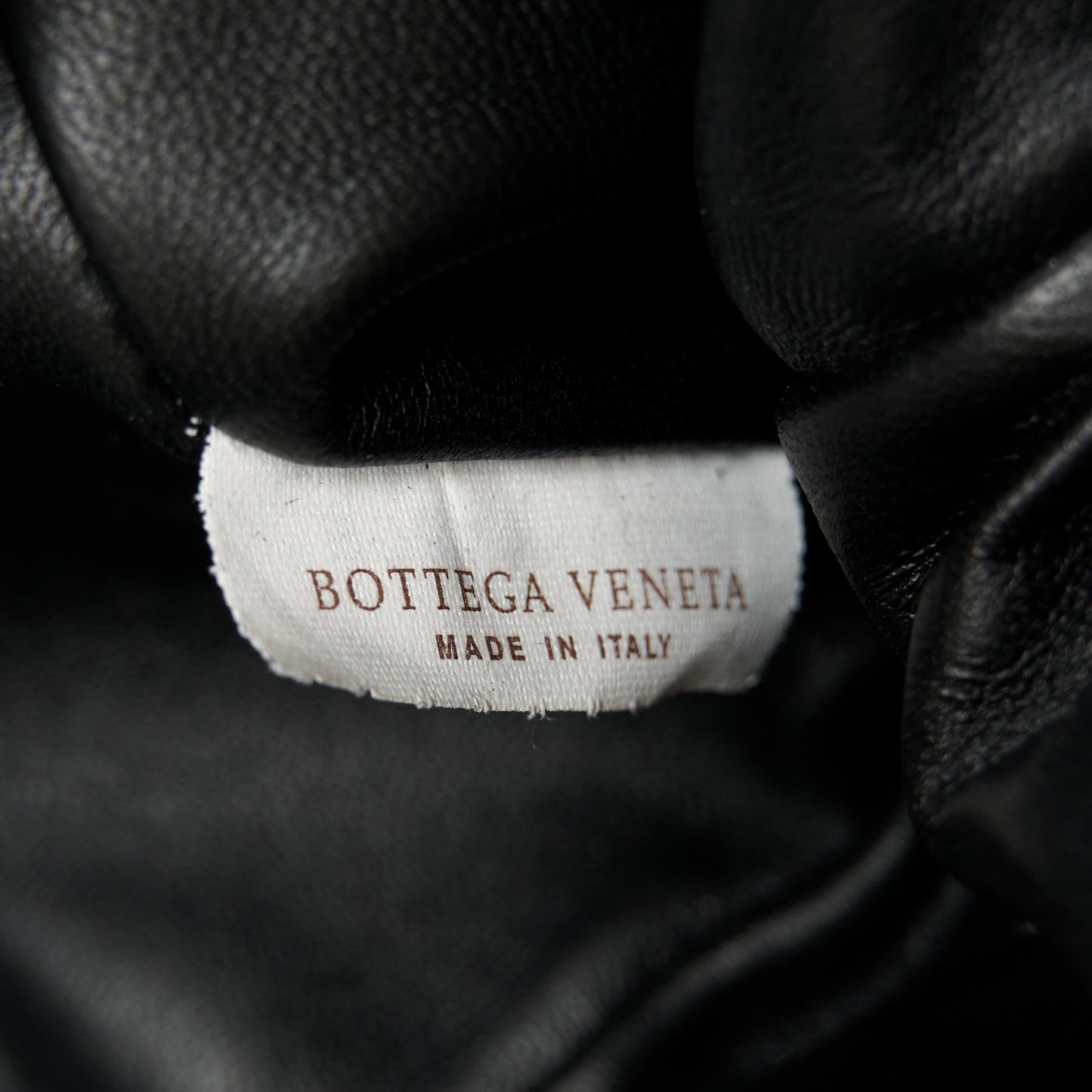 Nappa Intrecciato The Mini Pouch Black