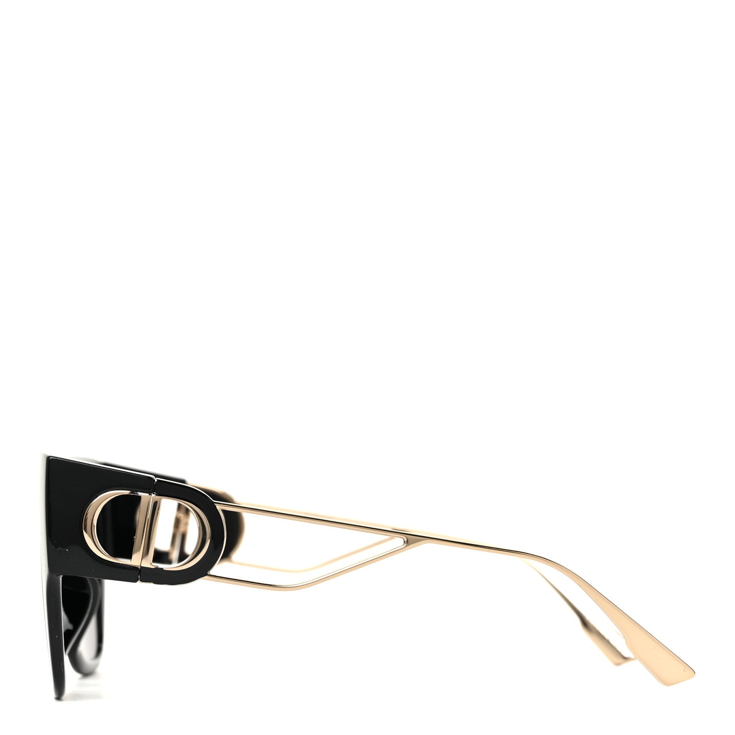 Christian Dior Rectangular 30 Montaigne 1 Sunglasses Black 3 of 6