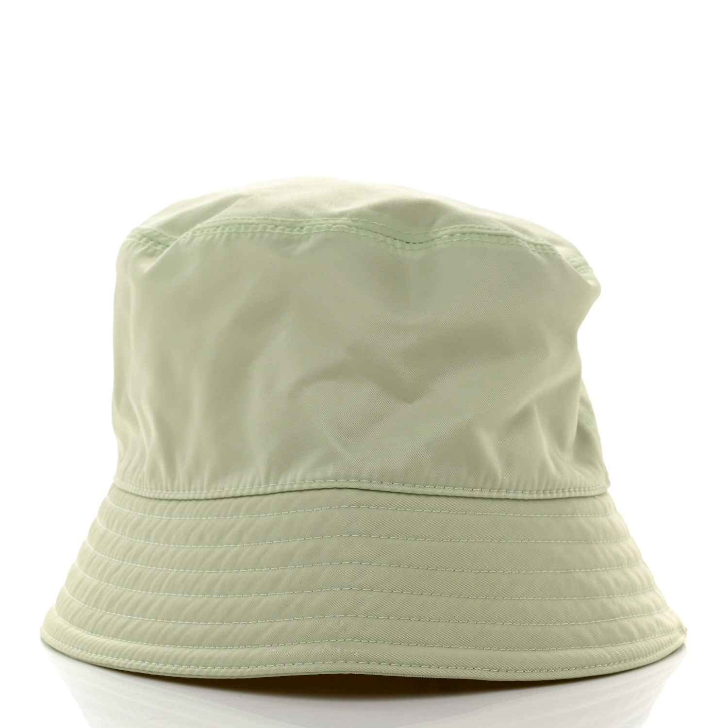 Prada Re-Nylon Metal Triangle Logo Womens Bucket Hat L Acqua 6 of 8