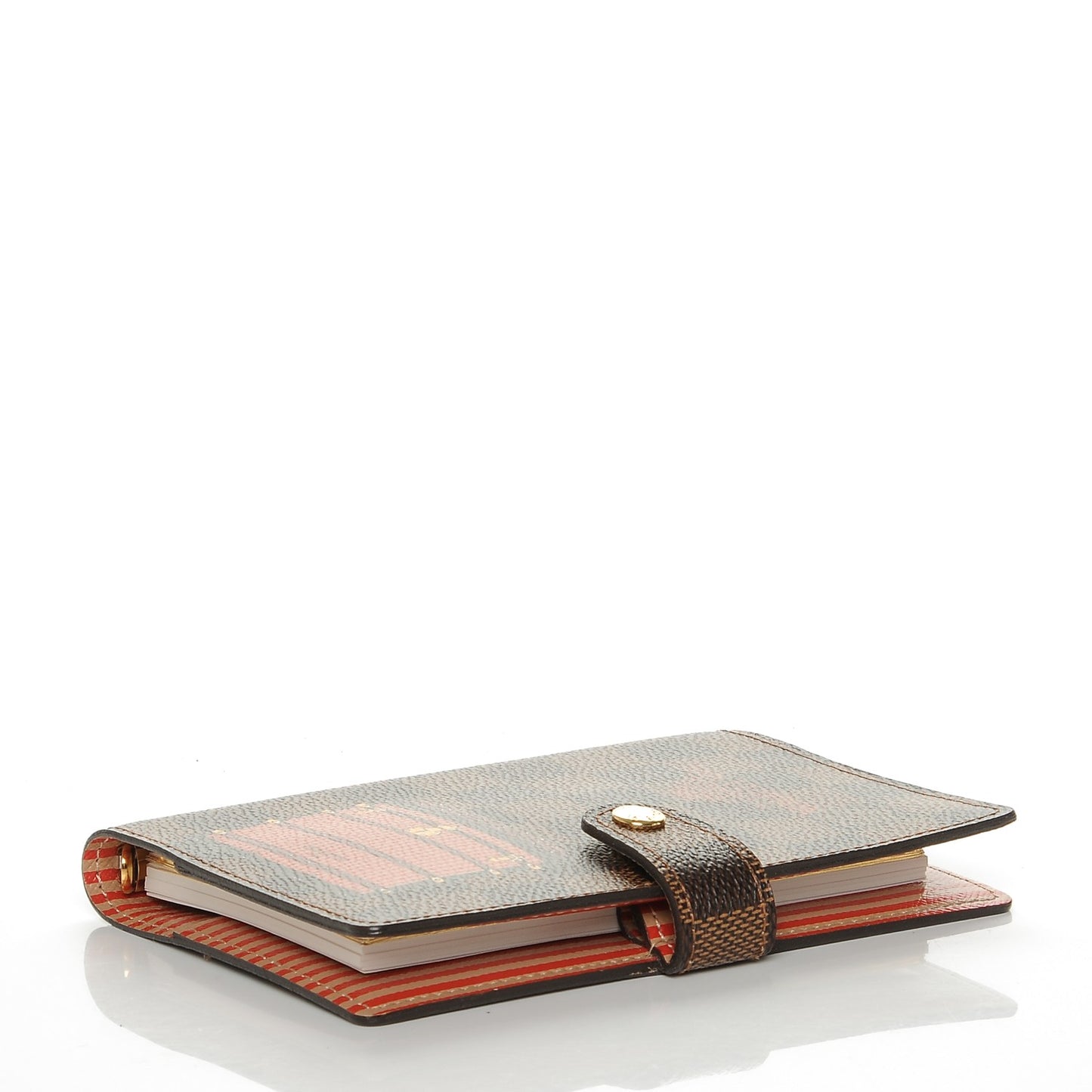 Damier Ebene Trunks and Bags Small Ring Agenda