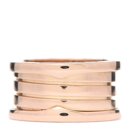 Bulgari 18K Rose Gold B.Zero1 Four-Band Ring 1 of 6