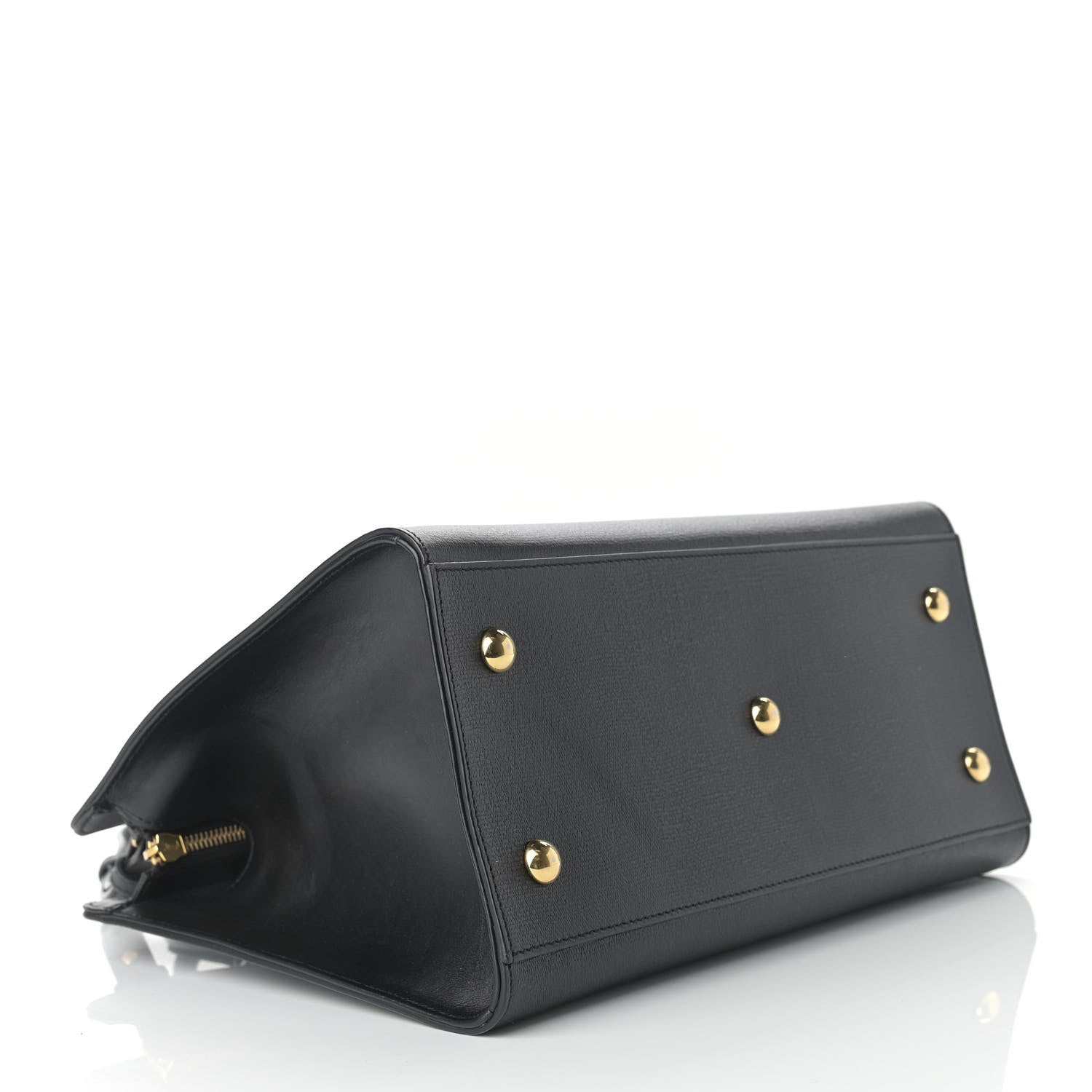Saint Laurent Textured Calfskin Small Classic Y Cabas Black 3 of 13