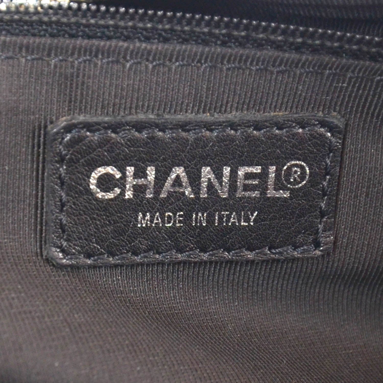 Chanel Caviar Quilted Bowler Black 6 of 10
