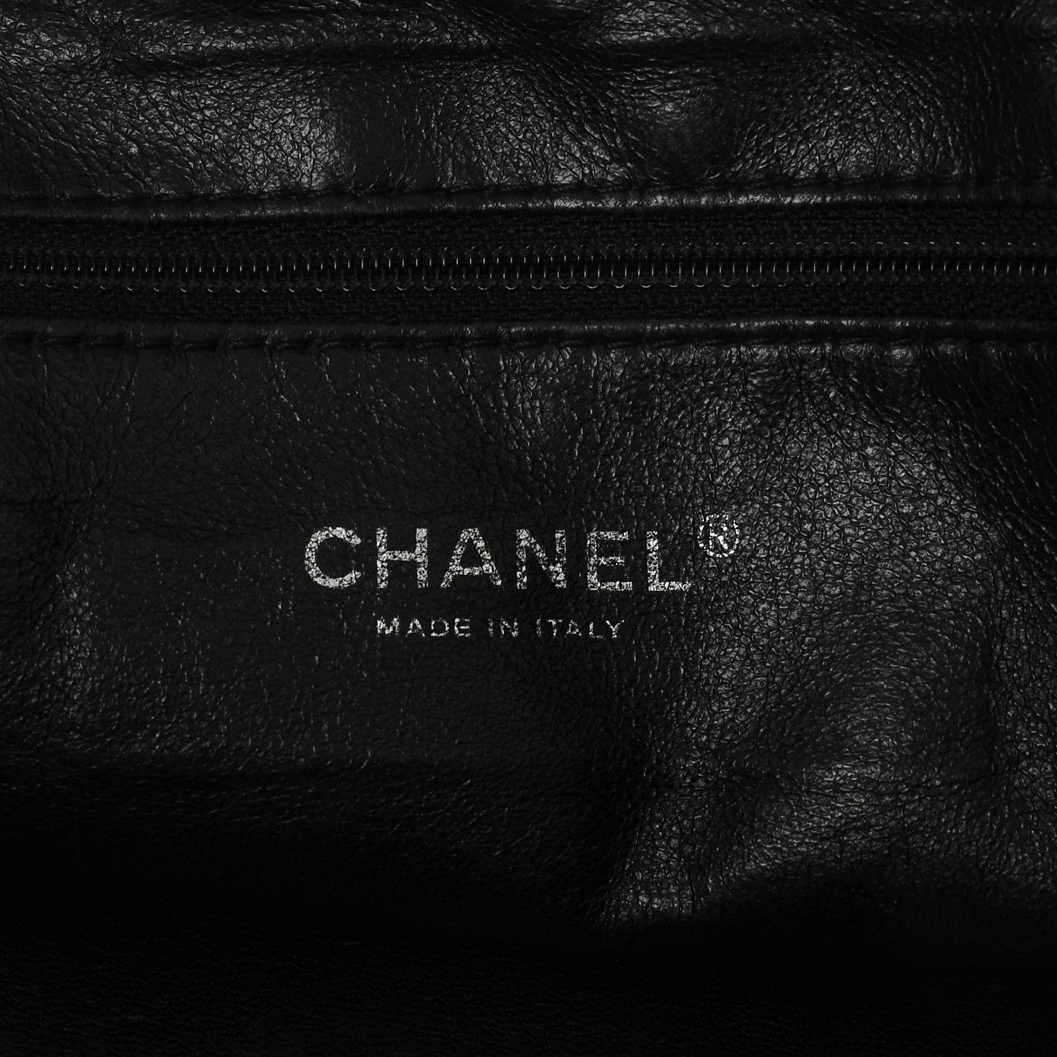 Chanel Glazed Caviar East West Modern Chain Tote Black 6 of 7