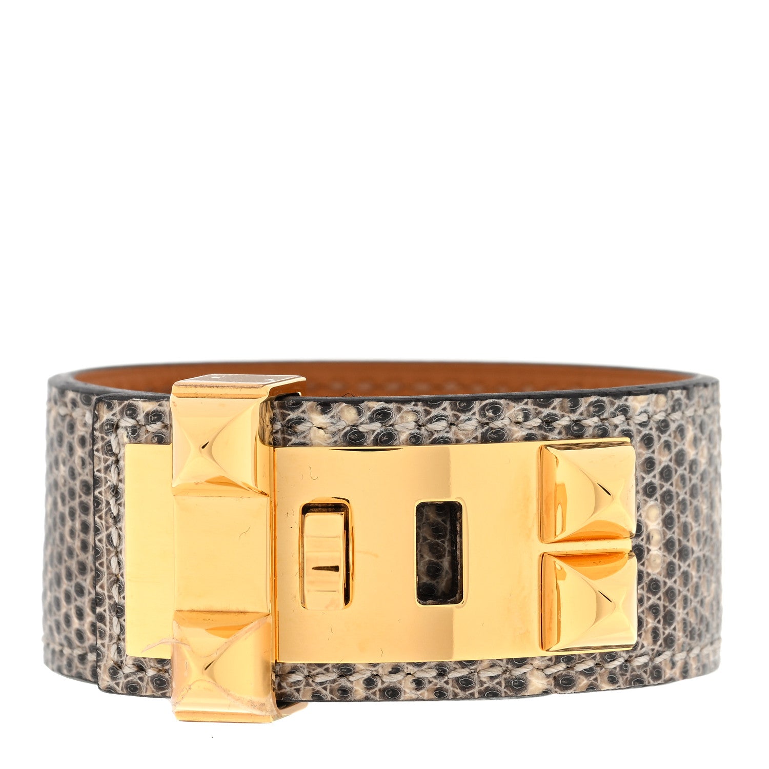 Hermes Lizard Collier de Chien CDC 24 Bracelet Ombre 1 of 3