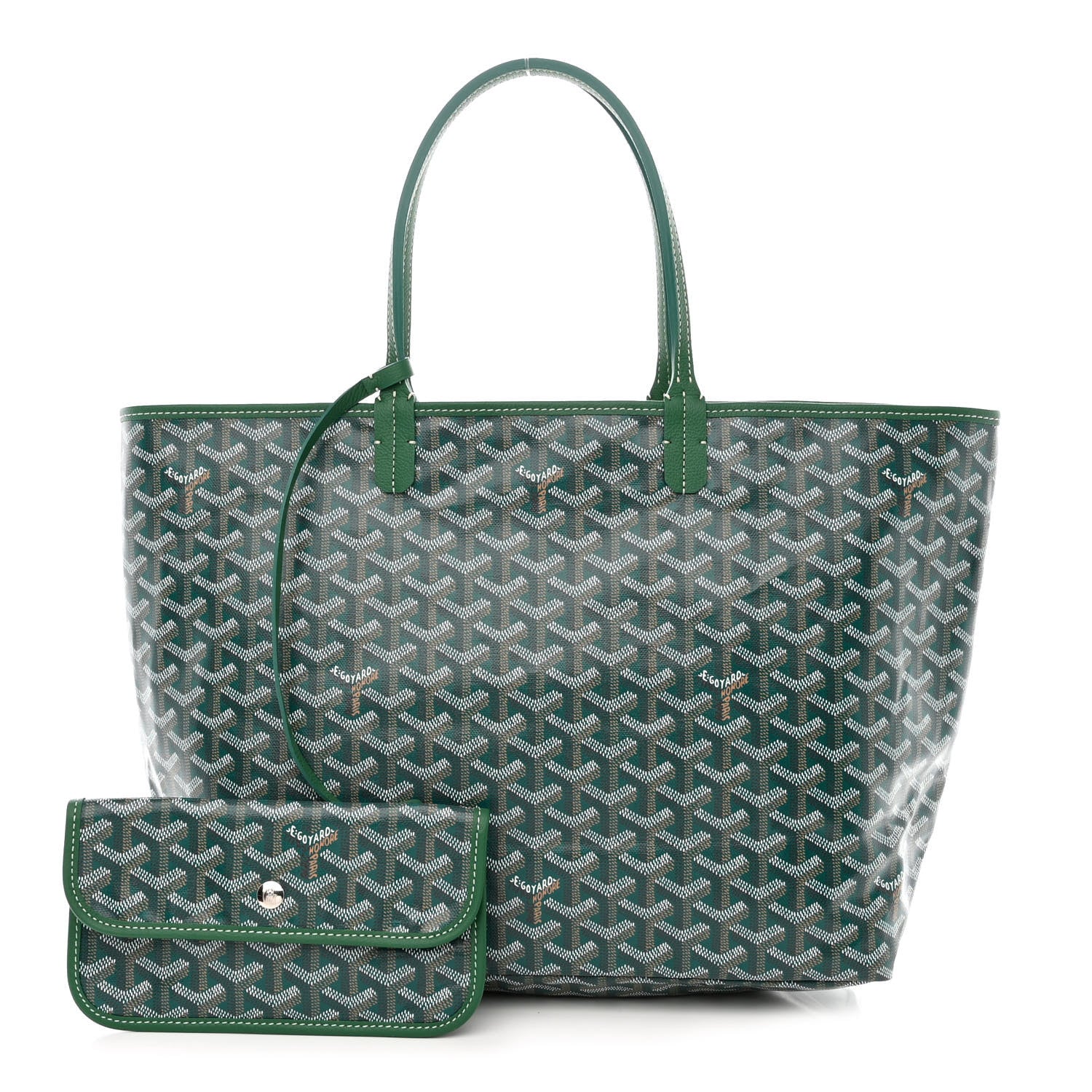 Goyard Goyardine Saint Louis PM Green 1 of 12