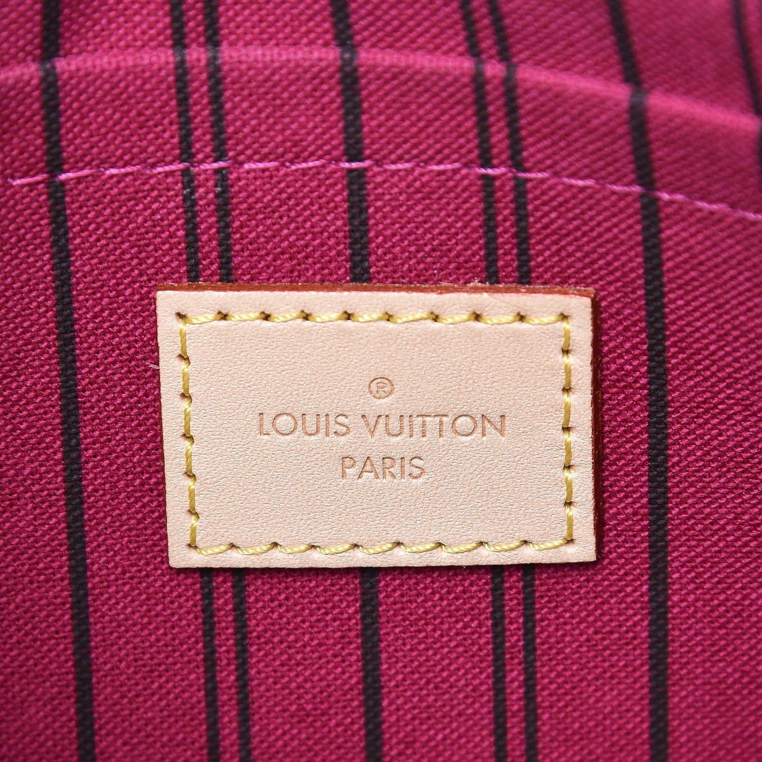 Louis Vuitton Monogram Neverfull MM GM Pochette Pivoine 5 of 8