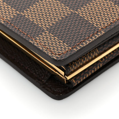 Louis Vuitton Damier Ebene French Purse Wallet 11 of 12